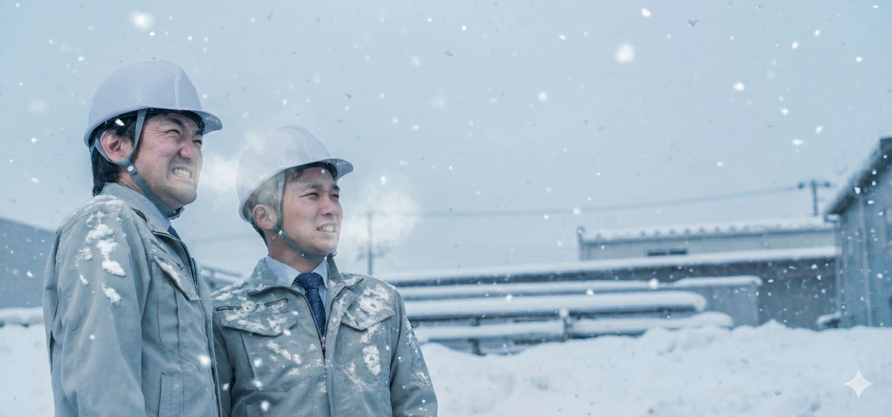 【建設現場の寒さ対策】業務用暖房レンタル|ヒーターより大型エアコンが選ばれる理由